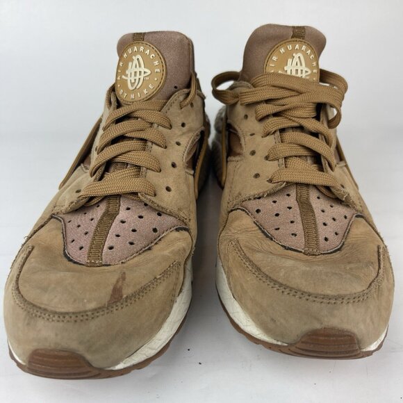 Nike Air Huarache Men’s Shoes Size 8.5 318429-202 Wheat Flax Tan 2017 - Picture 4 of 8